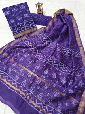 Pure Maheshwari Silk Dresses New (47)