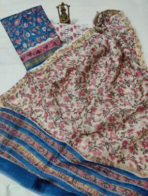 Pure Maheshwari Silk Dresses New (50)