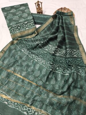 Pure Maheshwari Silk Dresses New (51)