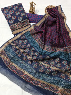 Pure Maheshwari Silk Dresses New (52)