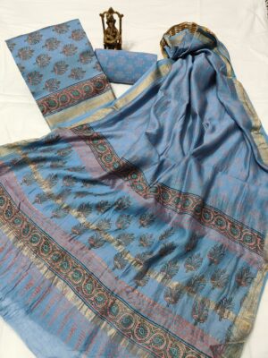Pure Maheshwari Silk Dresses New (55)