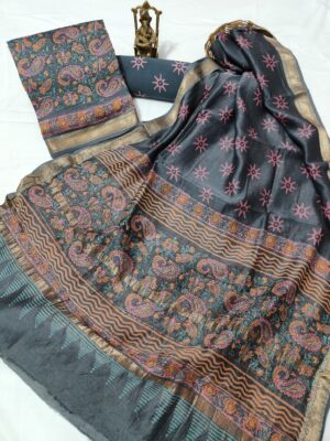 Pure Maheshwari Silk Dresses New (58)