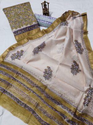 Pure Maheshwari Silk Dresses New (68)