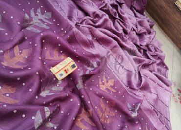 Pure Matka Silk Sarees With Blouse (13)