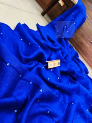 Pure Matka Silk Sarees With Blouse (39)