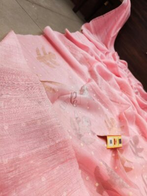 Pure Matka Silk Sarees With Blouse (5)