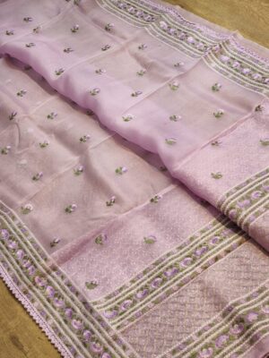 Pure Organza Tissue Silk Sarees (14)