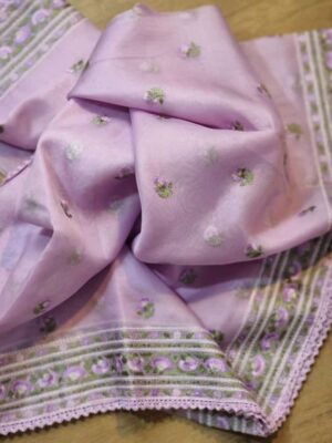 Pure Organza Tissue Silk Sarees (9)