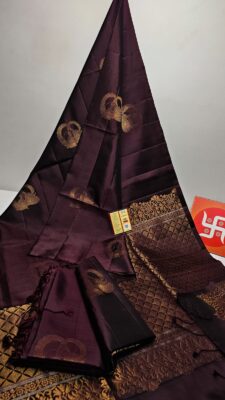 Pure Silk Double Warp Weaving Sarees (10)