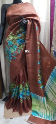 Pure Silk Sarees With Floral3 (7)