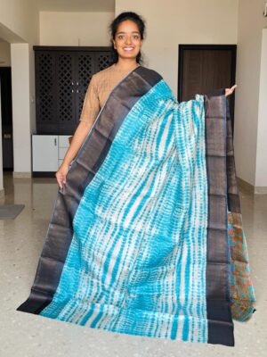 Pure Tussar Silk Printed Sarees (5)