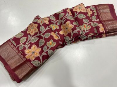 Soft Munga Silk Printed Sarees (13)