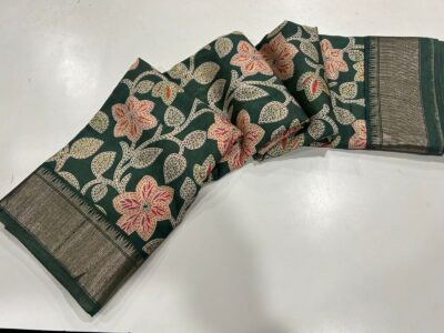 Soft Munga Silk Printed Sarees (16)