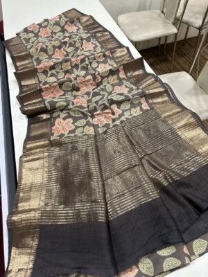 Soft Munga Silk Printed Sarees (3)