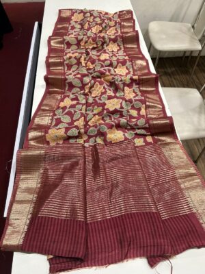 Soft Munga Silk Printed Sarees (9)