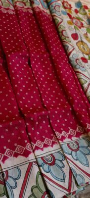 Pure Tussar Hand Painted Sarees (6)