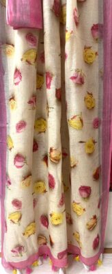 Exclusive Summer Collection Linen Sarees (10)