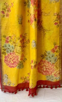 Exclusive Summer Collection Linen Sarees (17)