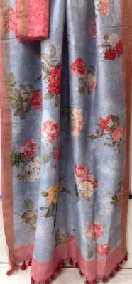 Exclusive Summer Collection Linen Sarees (2)