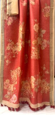 Exclusive Summer Collection Linen Sarees (3)