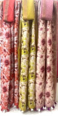 Exclusive Summer Collection Linen Sarees (4)