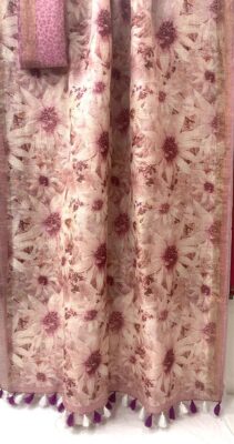 Exclusive Summer Collection Linen Sarees (6)