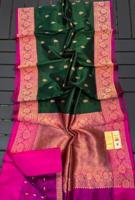 Latest Pure Banaras Katan Silk Sarees (1)