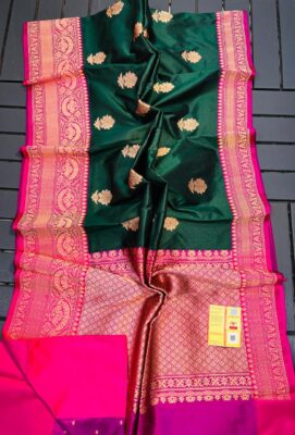 Latest Pure Banaras Katan Silk Sarees (10)