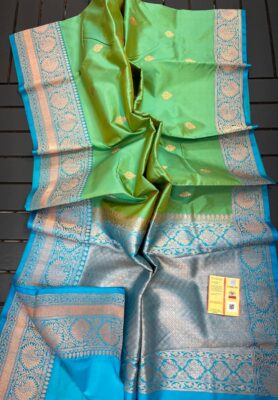 Latest Pure Banaras Katan Silk Sarees (12)