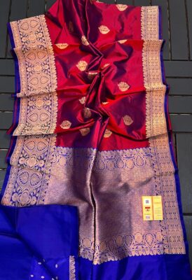 Latest Pure Banaras Katan Silk Sarees (14)