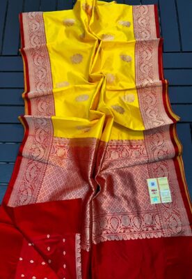 Latest Pure Banaras Katan Silk Sarees (5)