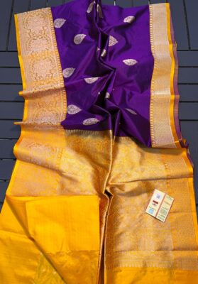 Latest Pure Banaras Katan Silk Sarees (7)