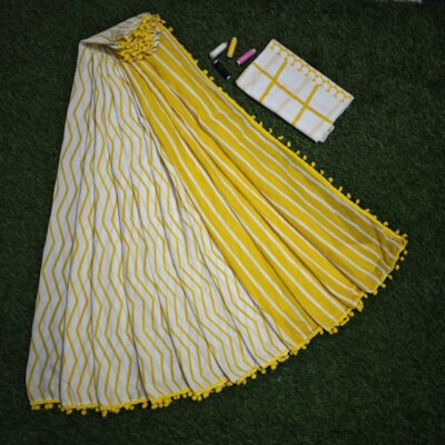 Pure Mul Mul Cotton Sarees With Blouse (52)