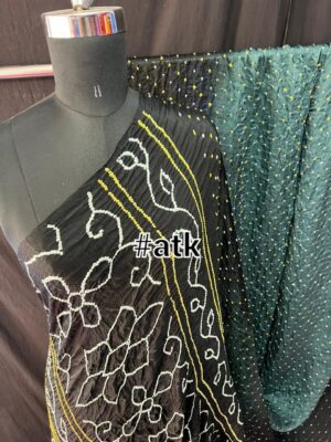 Pure Gajji Silk Kutch Bandini Sarees (10)