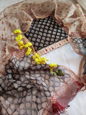 Pure Kota Cotton Block Printed Dresses (49)