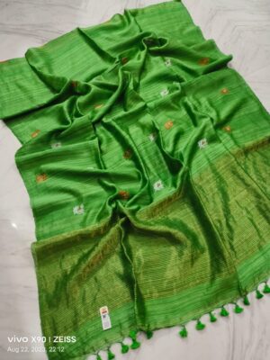 Pure Matka Silk Handloom Sarees (4)