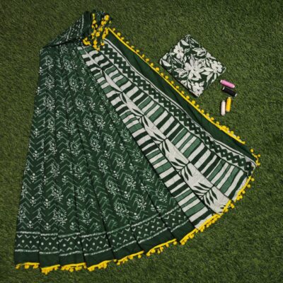 Pure Mulmul Cotton Sarees With Blouse(30)