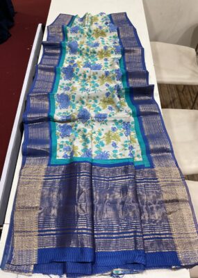 Soft Munga Silk Chiffon With Prints (1)