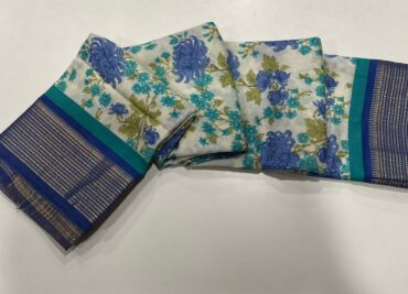 Soft Munga Silk Chiffon With Prints (2)
