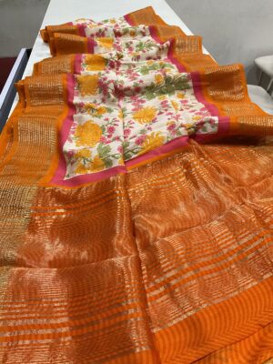 Soft Munga Silk Chiffon With Prints (5)