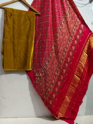 Ajakh Printed Mushru Dresses (17)