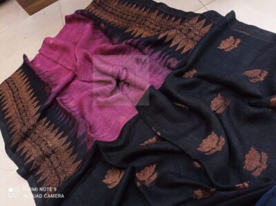 Exclusive Linen Jamhani Sarees With Blouse (21)