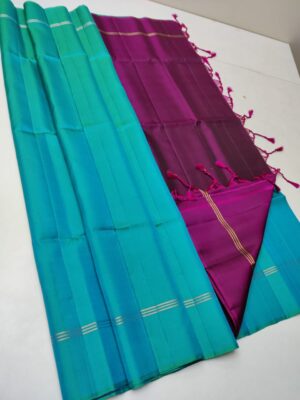 Latest Colors Double Warp Silk Sarees (10)