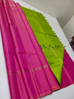 Latest Colors Double Warp Silk Sarees (8)
