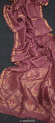 Latest Organic Linen Weaving Sarees (6)