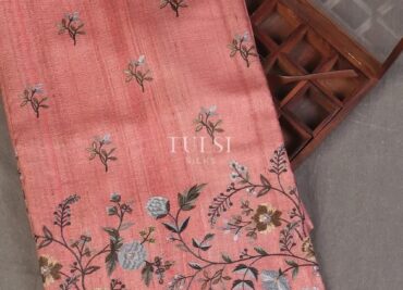 Desi Tussar Ebroidary Sarees (1)
