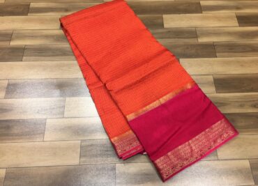 New Arrivals Of Munga Sarees With Blouse (5)