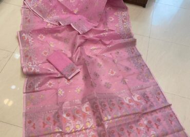 Special Semi Hard Dhakai Jamdhani Sarees (14)