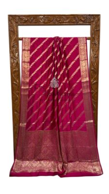 Banarasi Semi Raw Mango Silk Sarees (11)