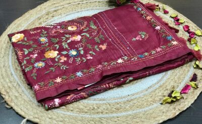 Bengal Silk Tussar Sarees With Blouse (3)